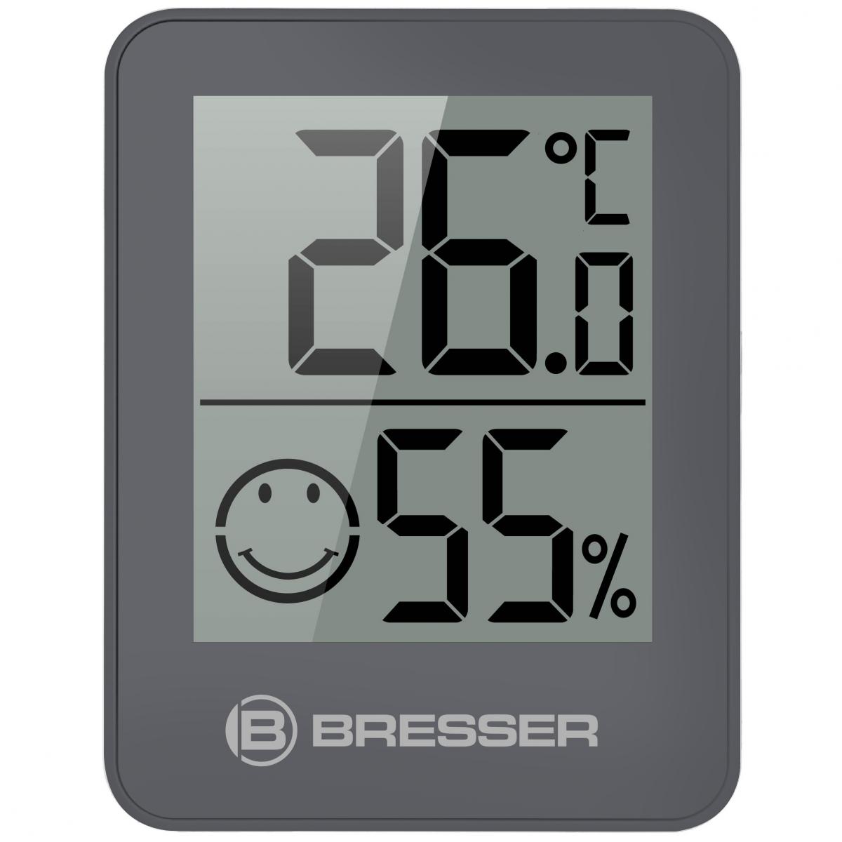 Bresser Temeo Hygro Indicator 3er Set grau