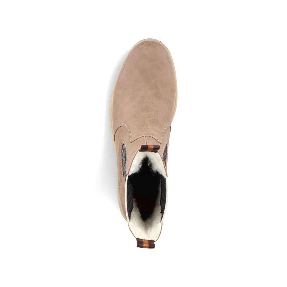 Rieker Damen Chelsea Boots braunbeige