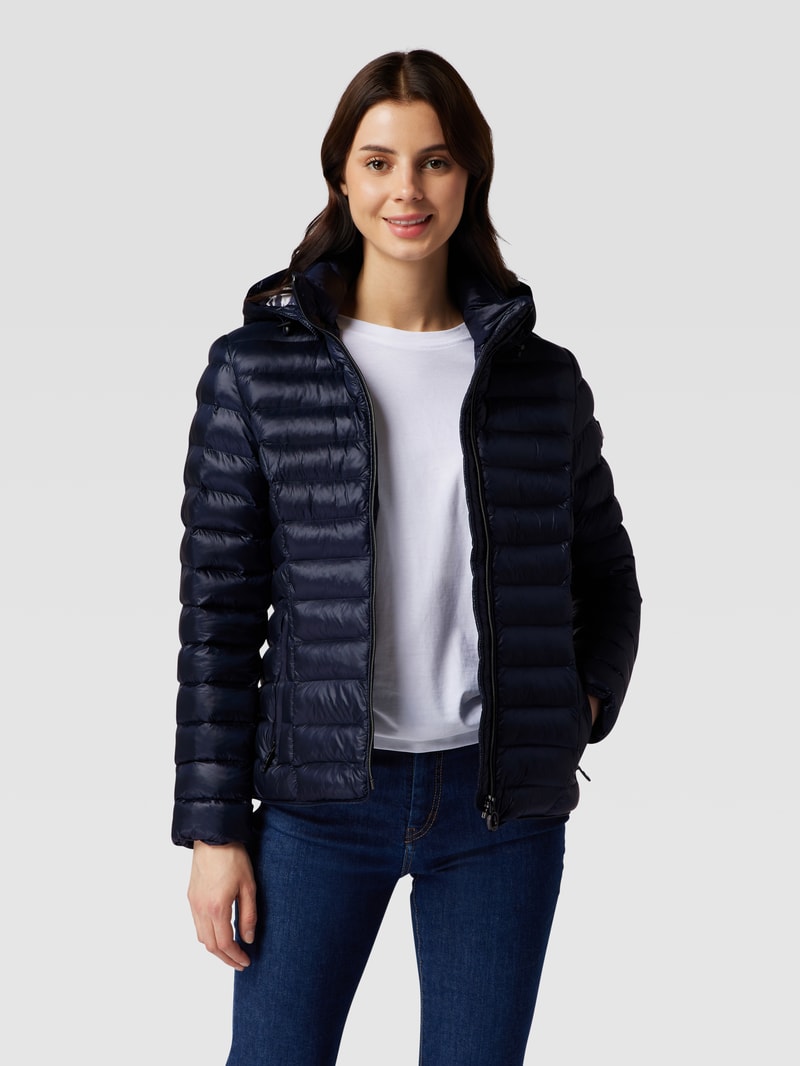 Italy Hood 1001 Funktionsjacke mit abnehmbarer Kapuze in marineblau