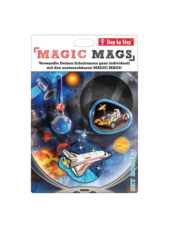Step by Step Ranzen-Zubehör-Set MAGIC MAGS in Sky Rocket Rico günstig kaufen onesize
