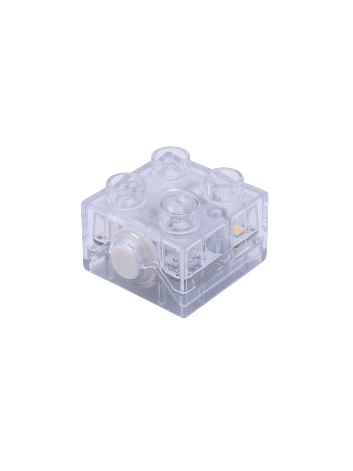 LEGO DUPLO® 2x2 Lichtstein Farbwechsel 10933 1x Teile - ab 18 Monaten in transparent günstig kaufen Anzahl: 1 Stück