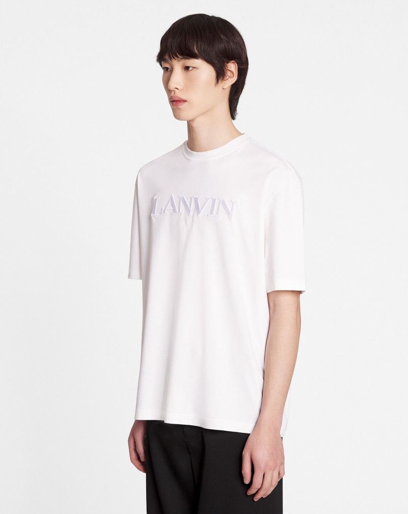 T-SHIRT CLASSIQUE BRODÉ LANVIN PARIS