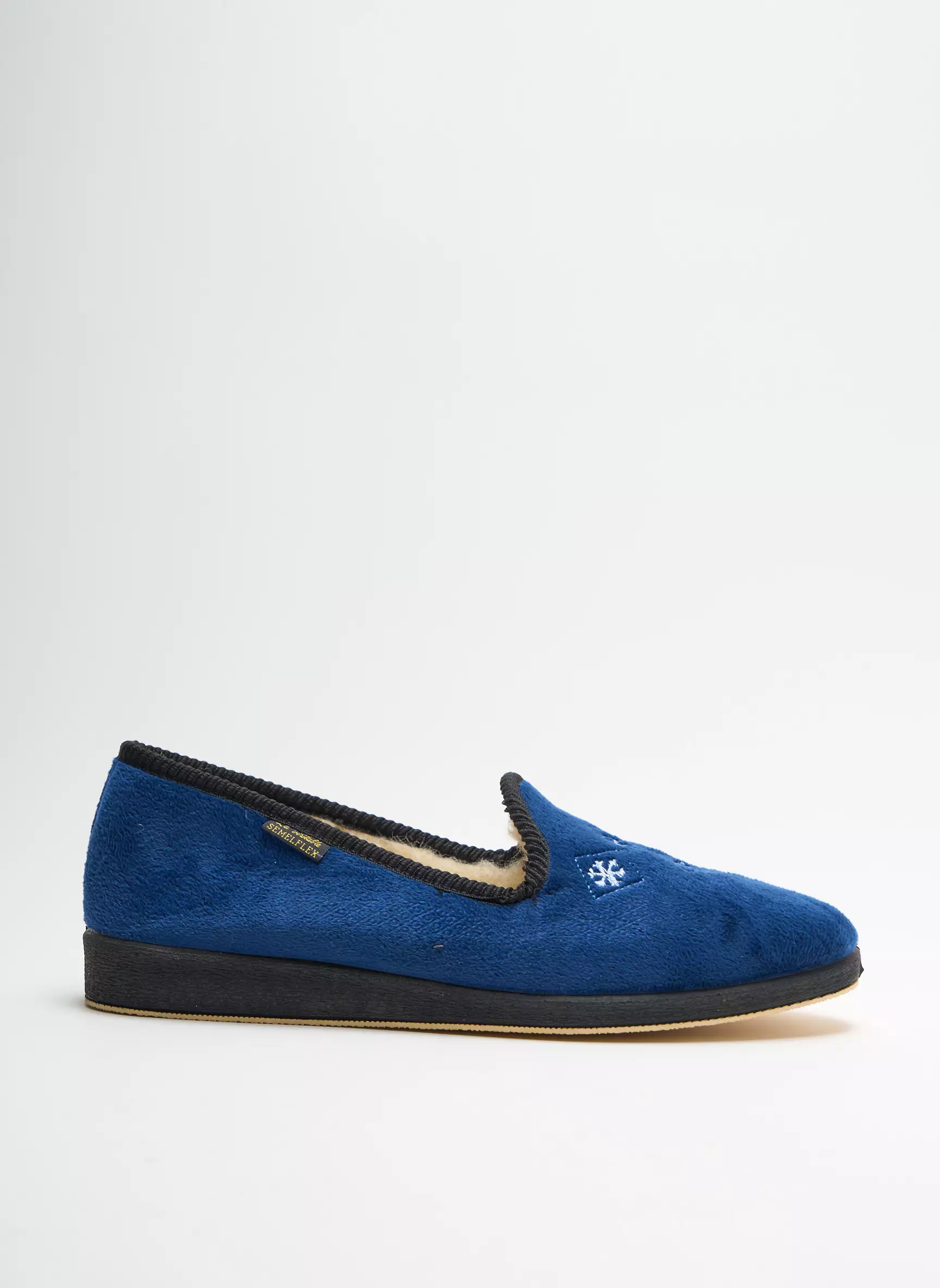 Semelflex Chaussons Femme couleur bleu