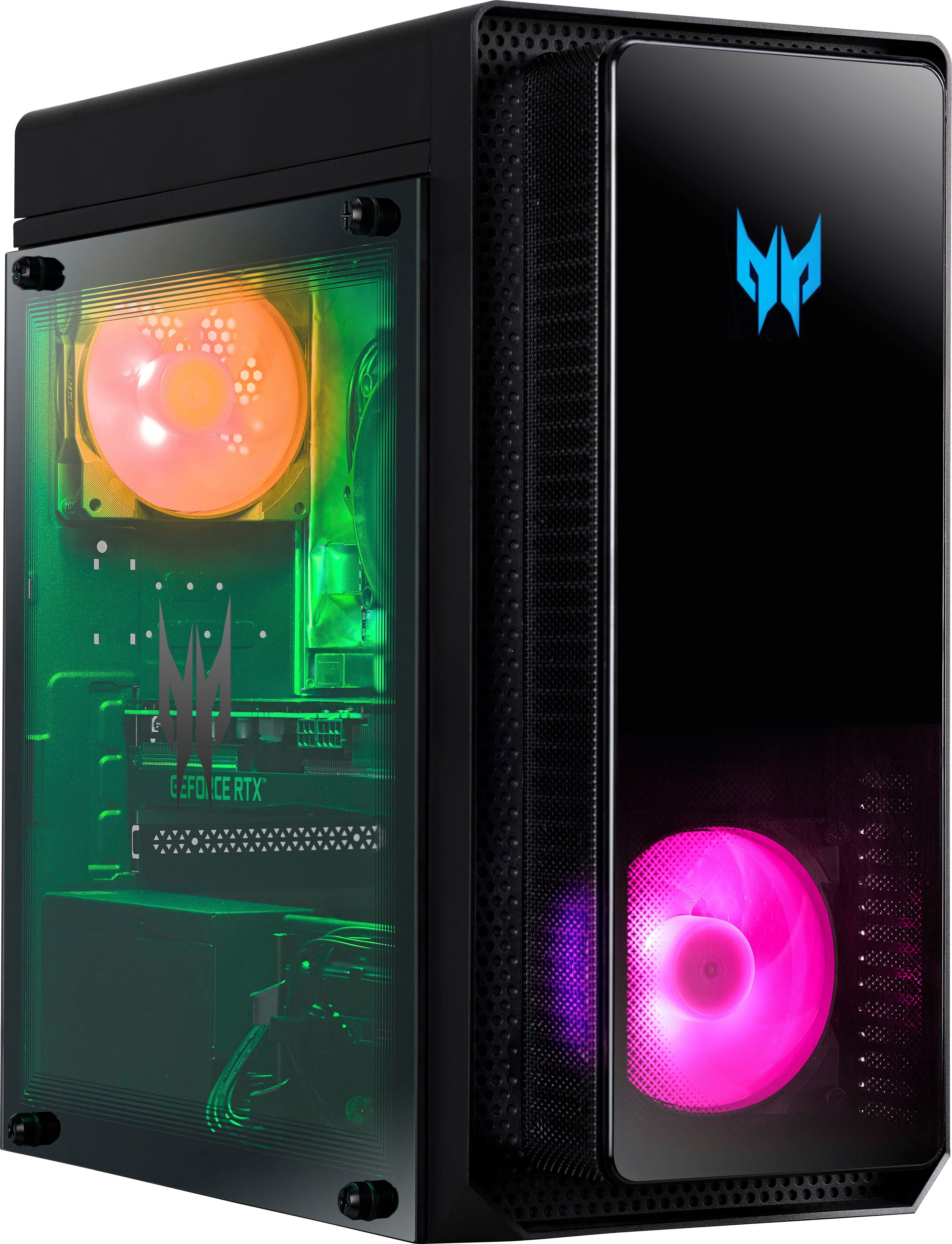 Acer Predator Orion 3000 (PO3-640) Gaming-PC (Intel Core i5 12400, GeForce GTX 1660 Super, 16 GB RAM, 1000 GB HDD, 256 GB SSD, Luftkühlung)