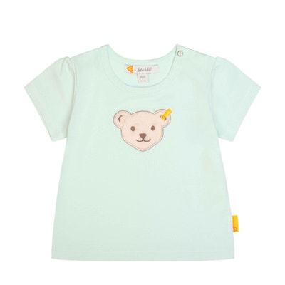 T-Shirt kurzarm, hellblau für Mädchen