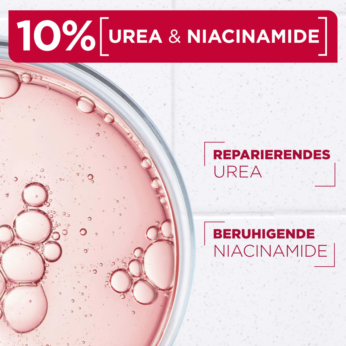 Pflegecreme Urea Cica Repair 10 % Urea & Niacinamide, 400 ml