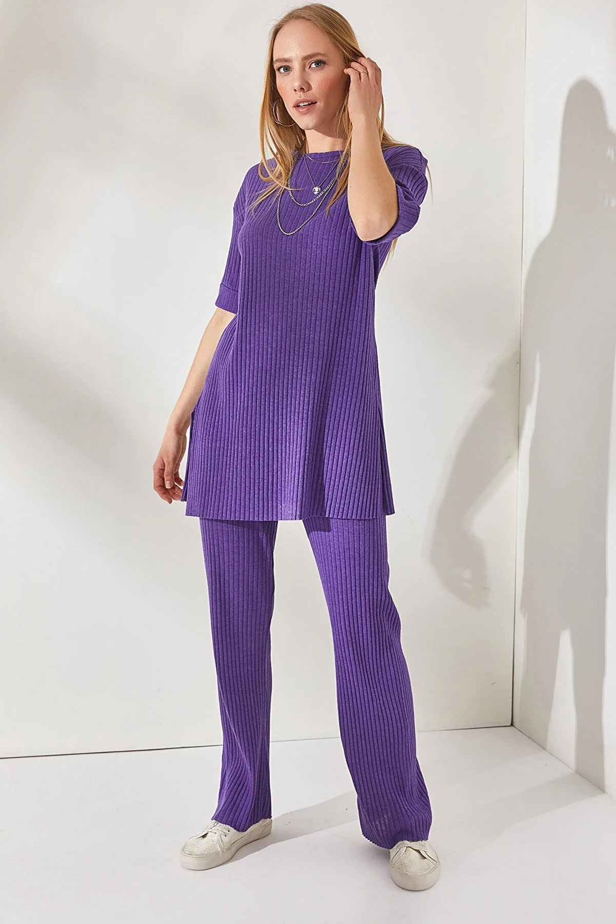 Olalook  Zweiteiler - Lila - Regular Fit