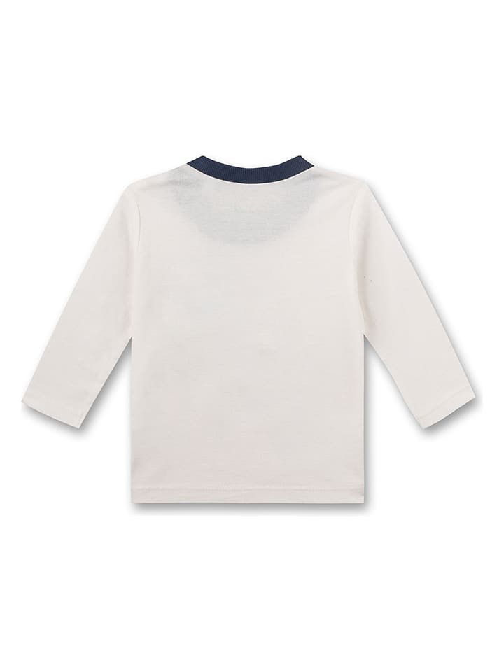 Sanetta Kidswear Longsleeve in Creme/ Dunkelblau günstig kaufen