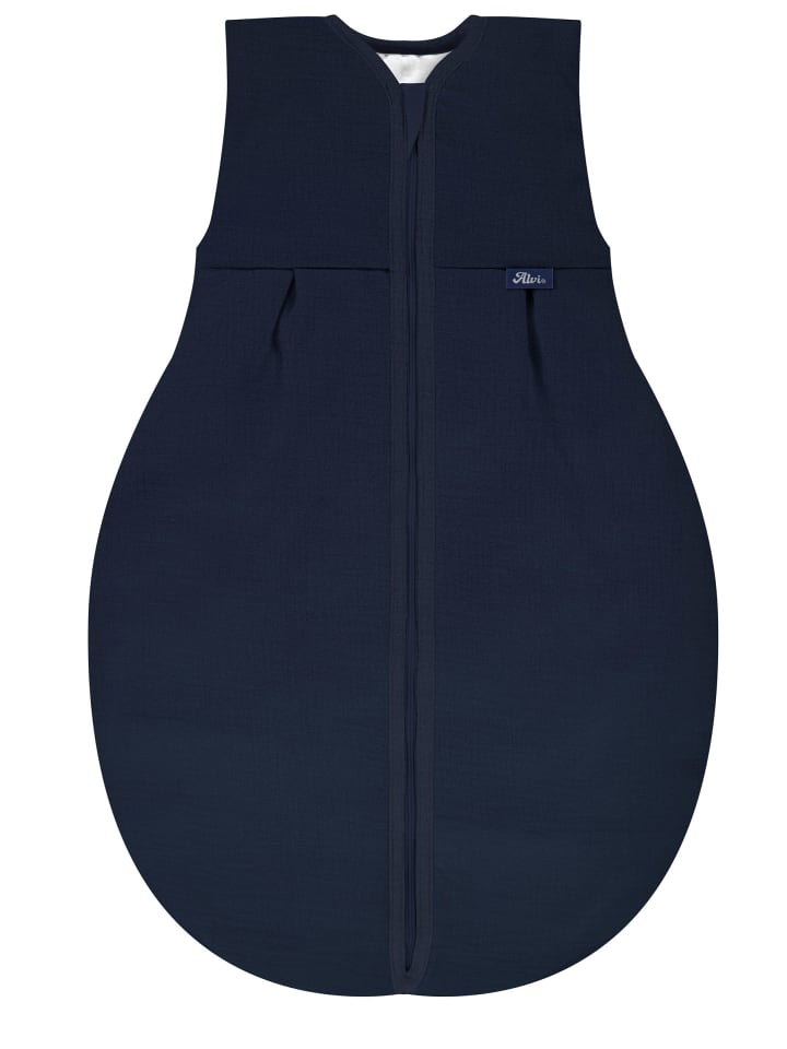 Kinderhaus Blaubär 4-Season Mull-Schlafsack TOP in Poseidon günstig kaufen
