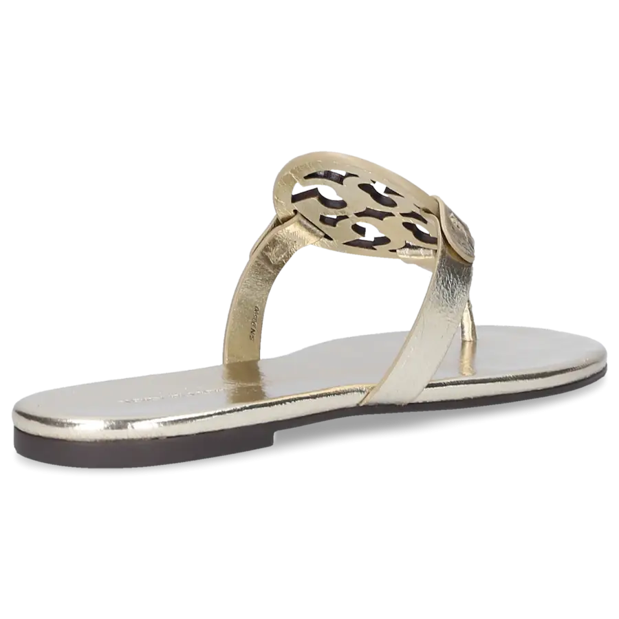 Tory Burch - Zehentrenner MILLER Ziegenleder - gold