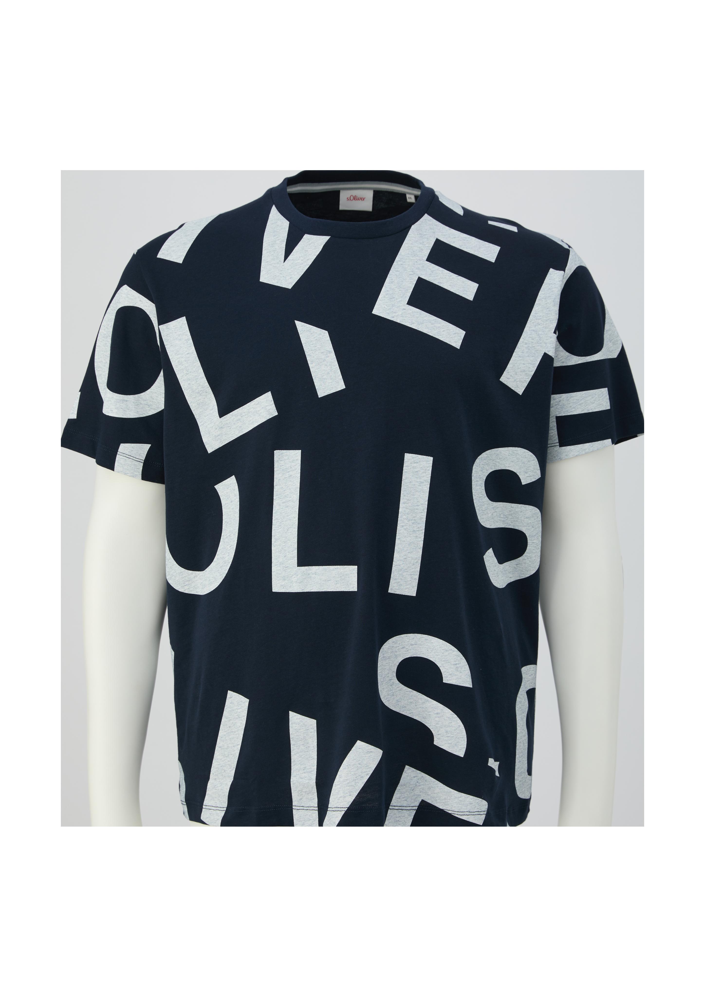 Baumwollshirt mit Allover-Print  2143394-59F1