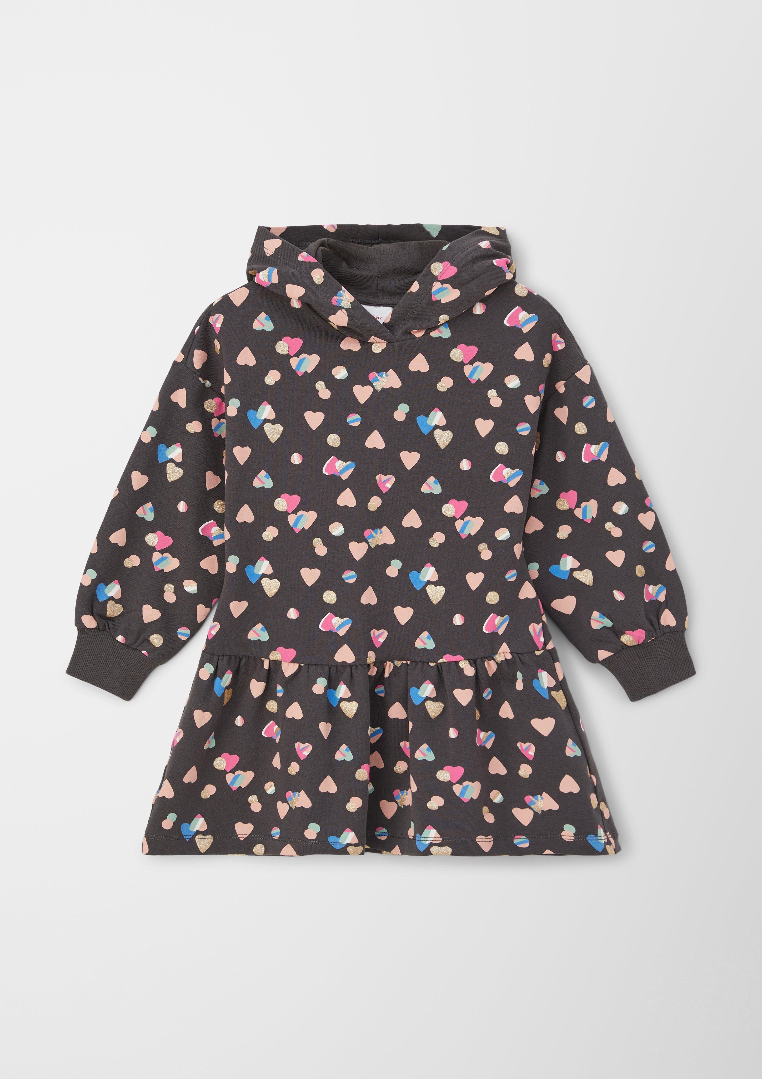 Sweatkleid mit Glitzer-Print  2122682-96A3