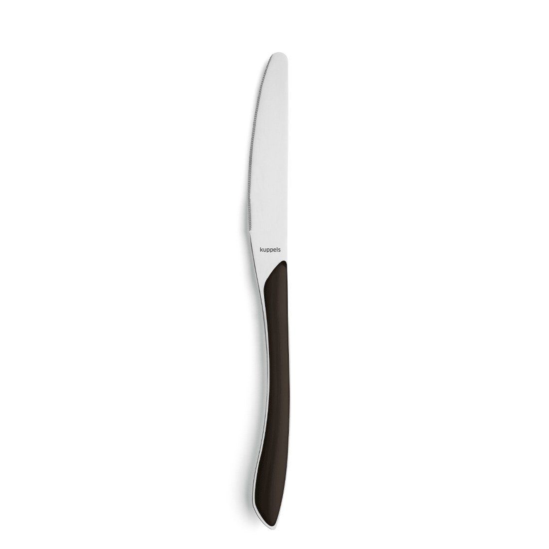 Kuppels Besteck-Set PRISMA, Edelstahl 18/0, ABS, schwarz glänzend, für 6 Personen, 24-tlg