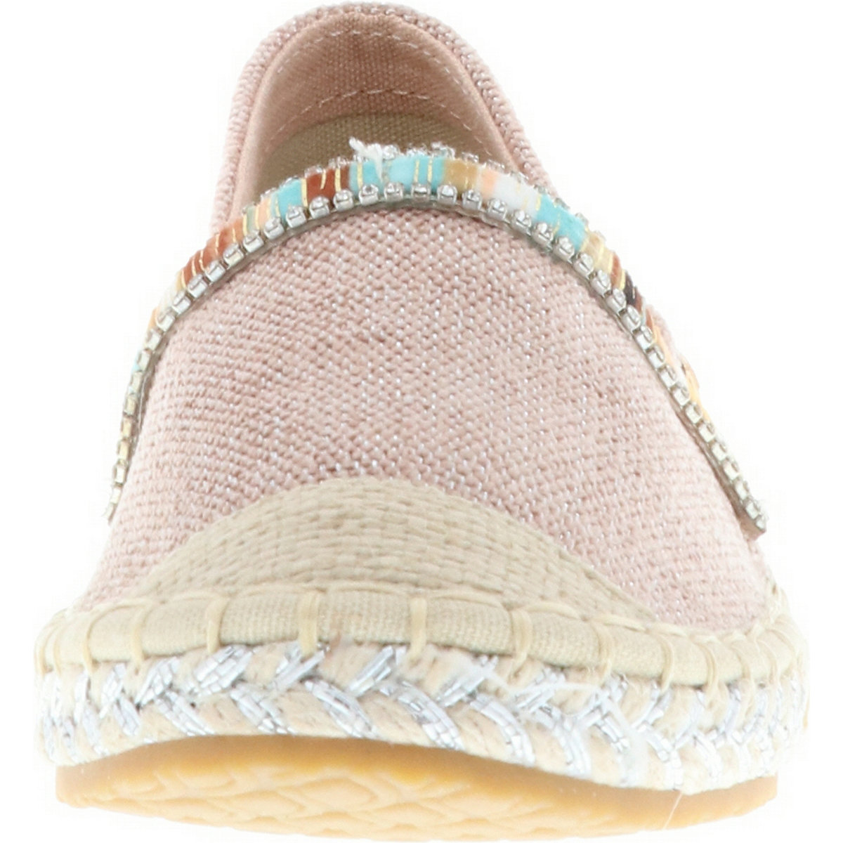 Kinder Mädchen Espadrilles Slipper rosa/pink