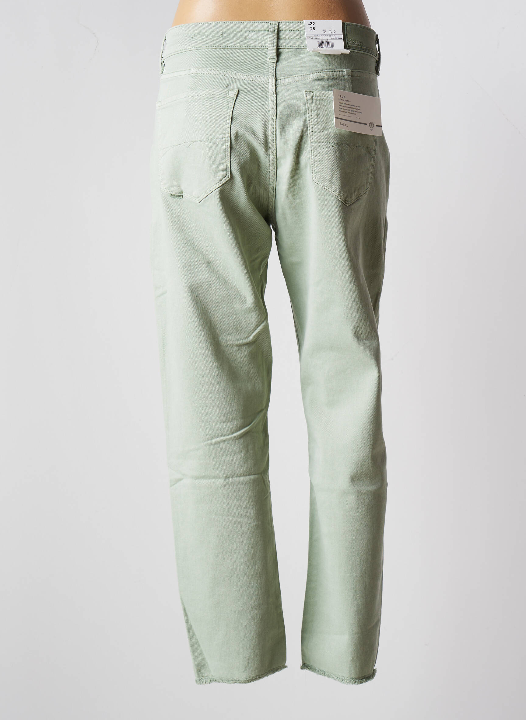 Salsa Jeans Coupe Slim Femme couleur vert