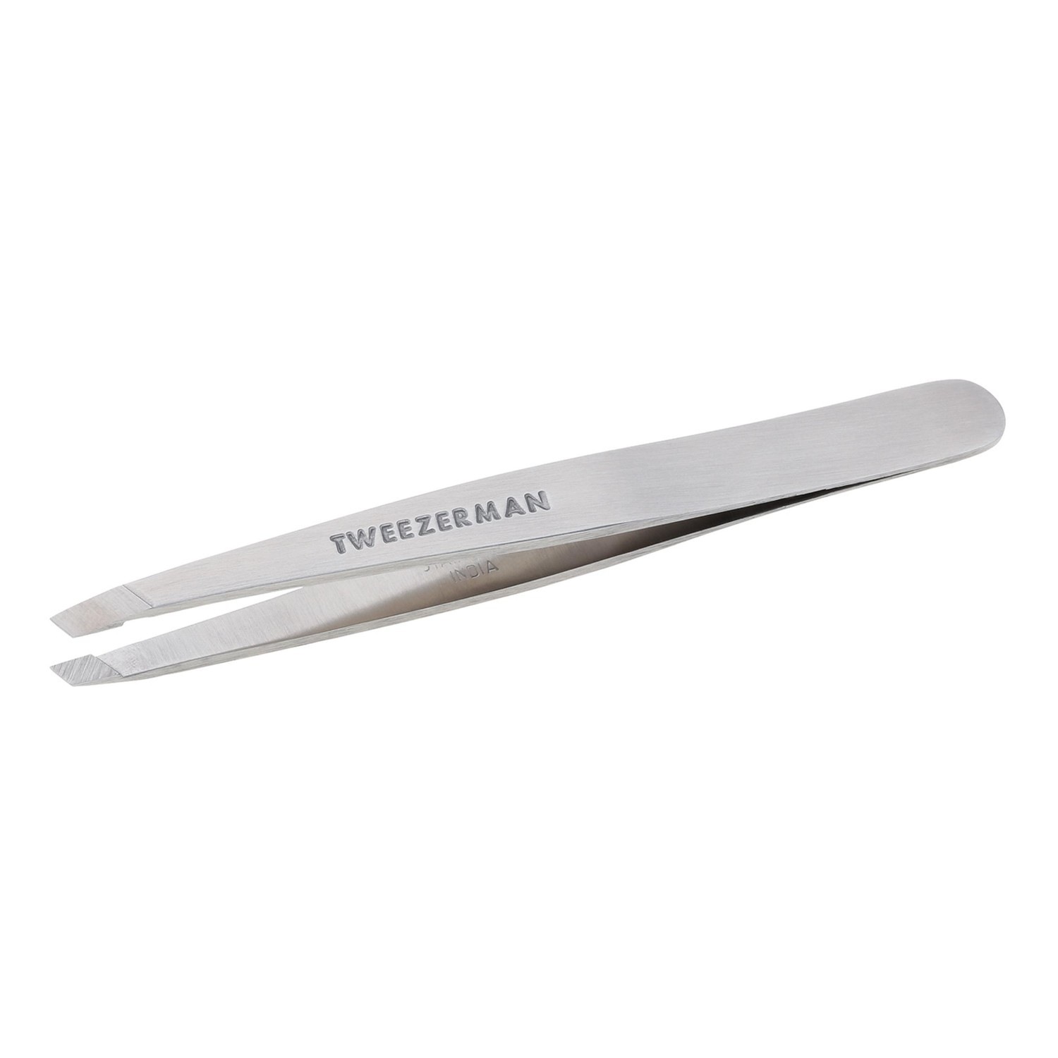 Slant Tweezer - Classic Stainless Steel