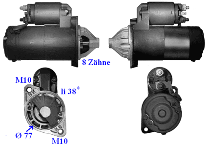 FRIESEN Anlasser Hyundai 8080078 - ATU