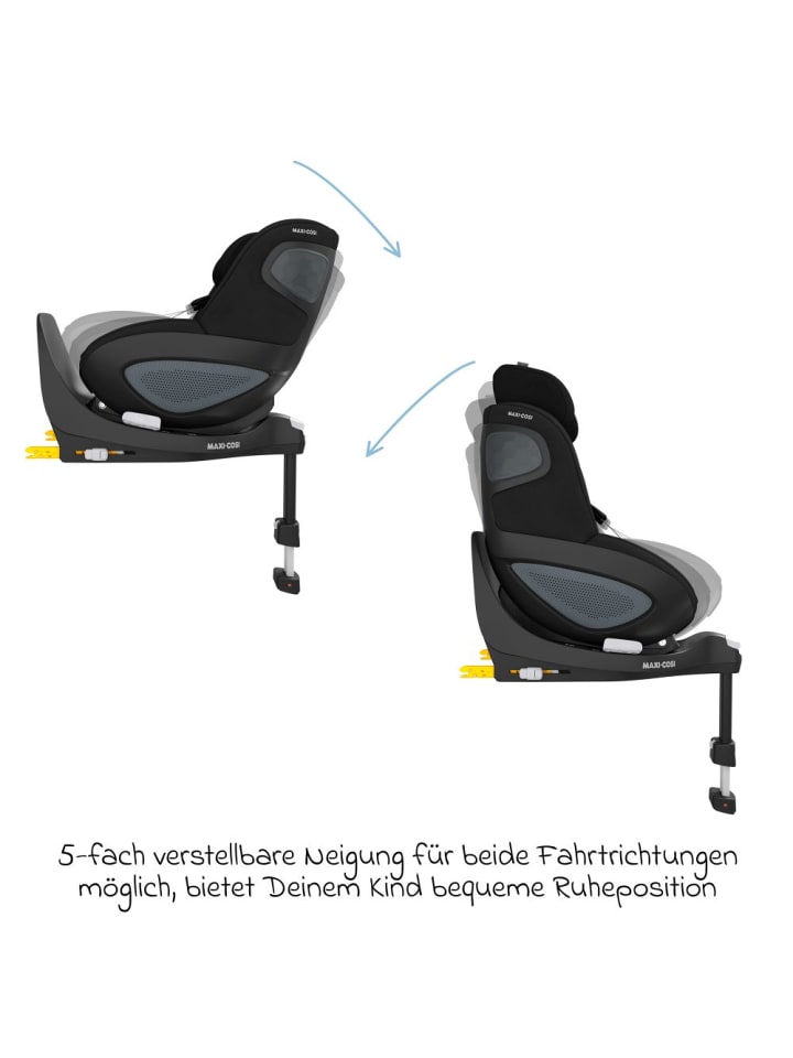 Maxi-Cosi Reboarder-Kindersitz Pearl 360 ab 3 Monate - 4 Jahre in schwarz günstig kaufen onesize
