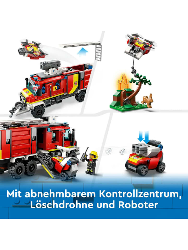 LEGO City Einsatzleitwagen der Feuerwehr in Mehrfarbig ab 7 Jahre günstig kaufen onesize