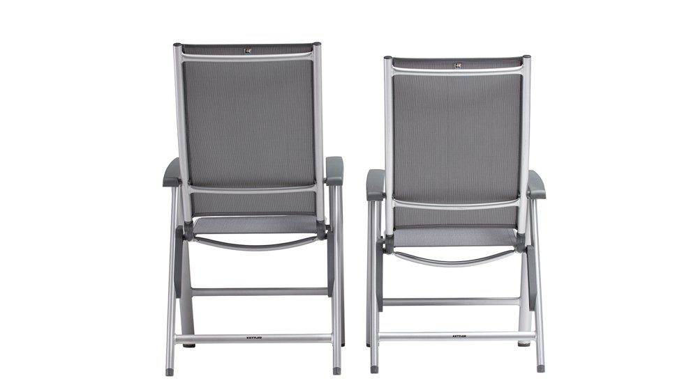 KETTLER Gartenstuhl Kettler Cirrus Silver-Line Multipositionssessel (1)