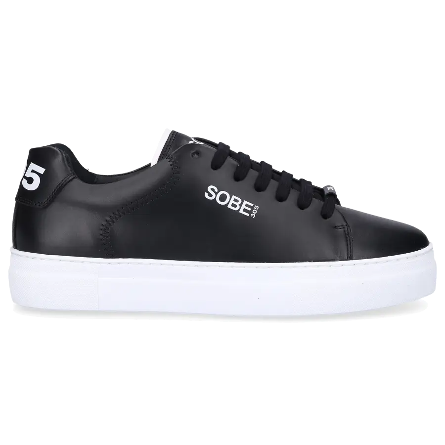 305 SOBE - Sneaker low MIAMI Kalbsleder - schwarz