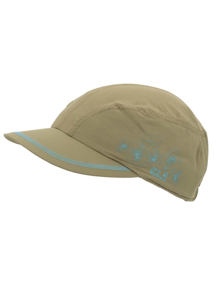 Jack Wolfskin Accessoires Supplex Hibiscus Cap in Grün günstig kaufen M