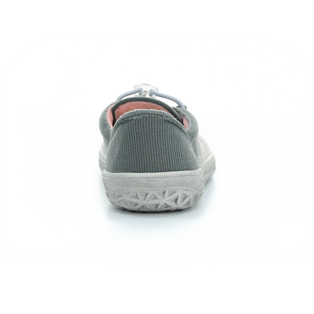 Jonap Knitt New rosa grau Barfuß-Sneakers