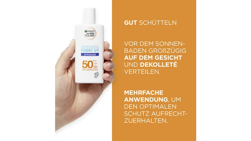 Garnier Ambre Solaire Sensitive Expert SuperUV LSF50 40 ml
