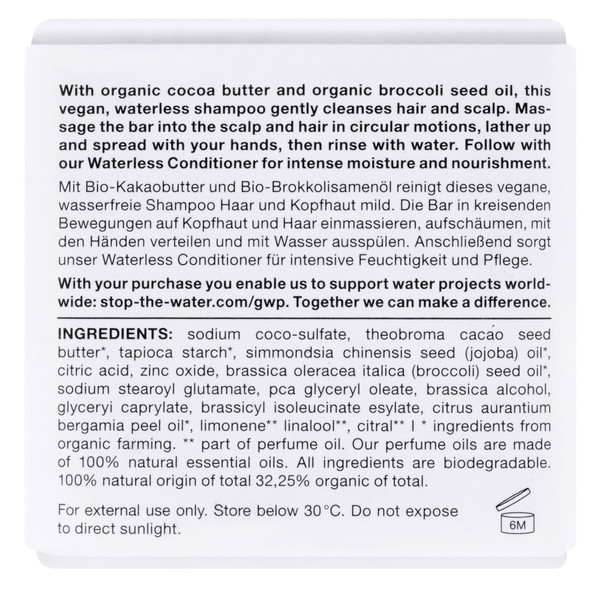 WATERLESS SHAMPOO - Outdoor Seife
