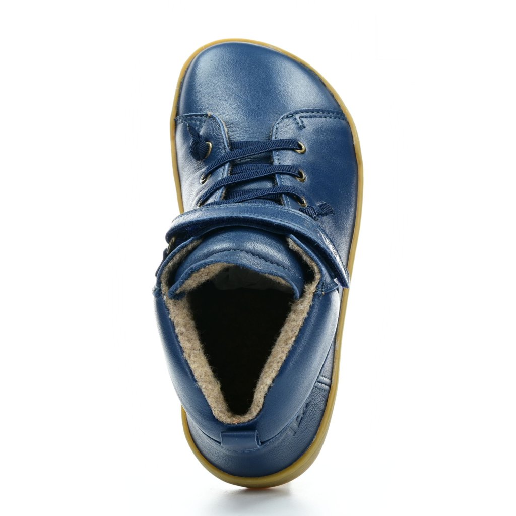 Crave Bergen Dark Blue Winter-Barfußstiefeletten