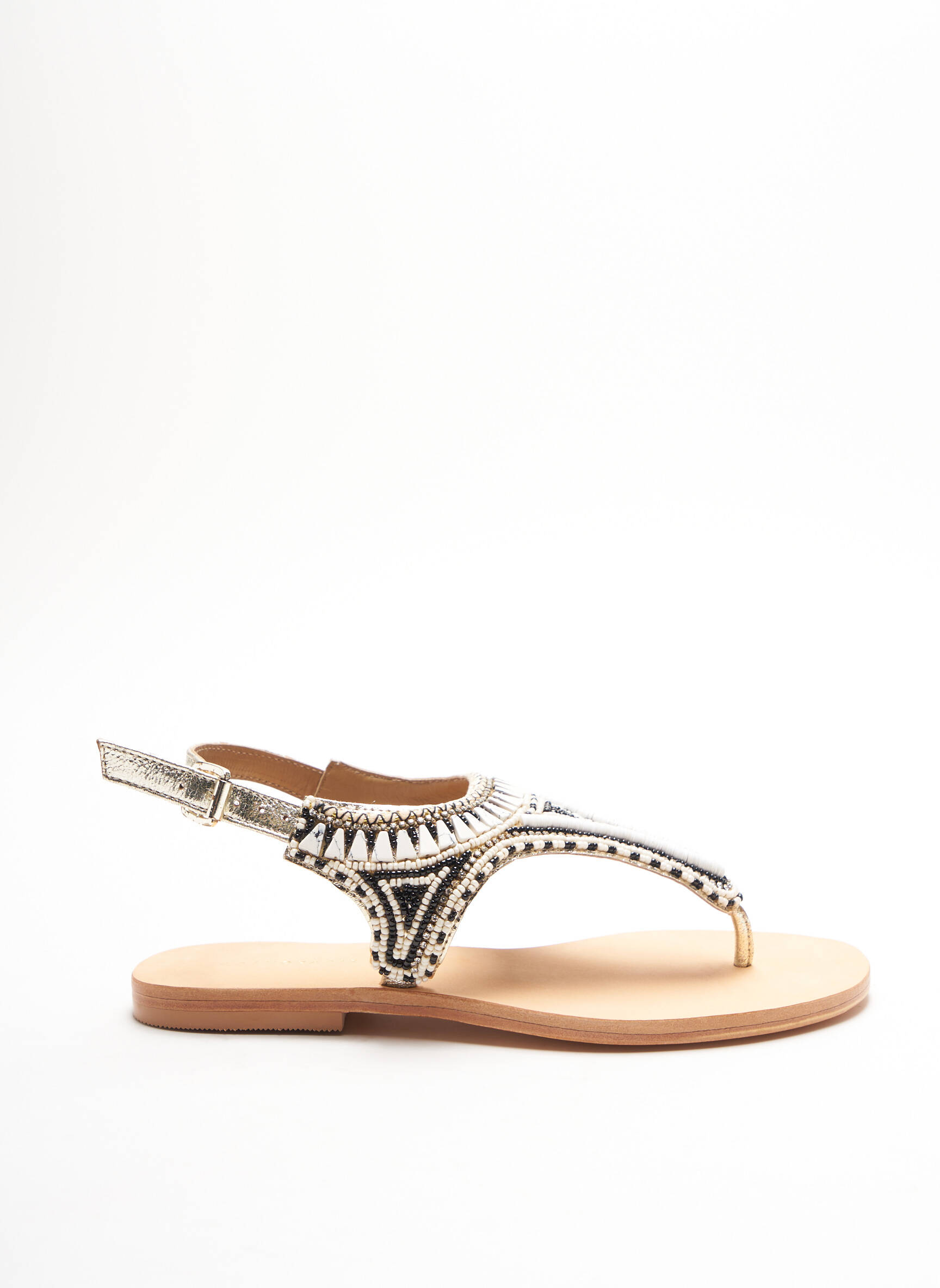 Cosmoparis Sandales Nu Pieds Femme couleur noir