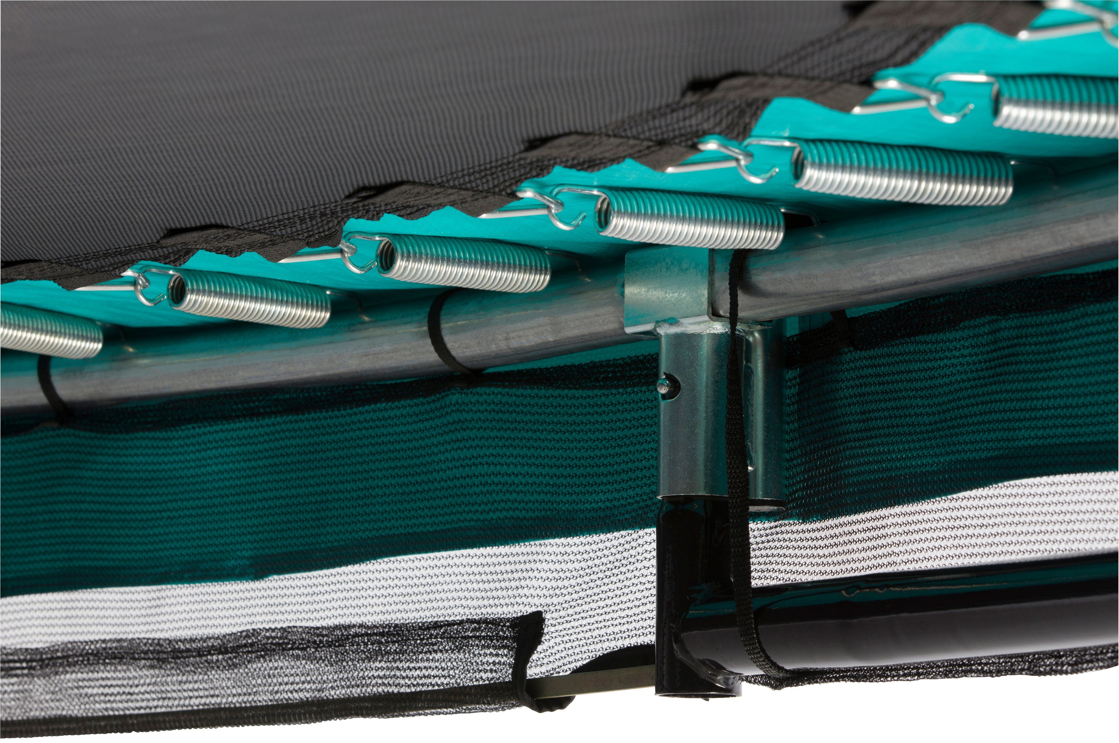 Salta Gartentrampolin Comfort Edition Ground, Ø 251 cm, Schutzrand grün