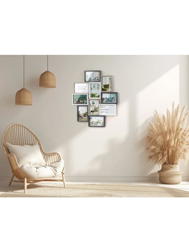 kobolo Bilderrahmen Collage AVA25 in Grau günstig kaufen onesize