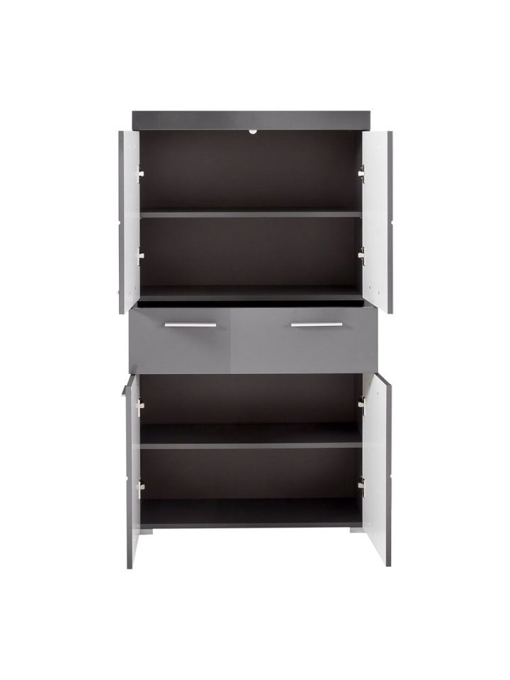 ebuy24 Badschrank AmandaMandoBea Grau 73 x 31 cm günstig kaufen onesize