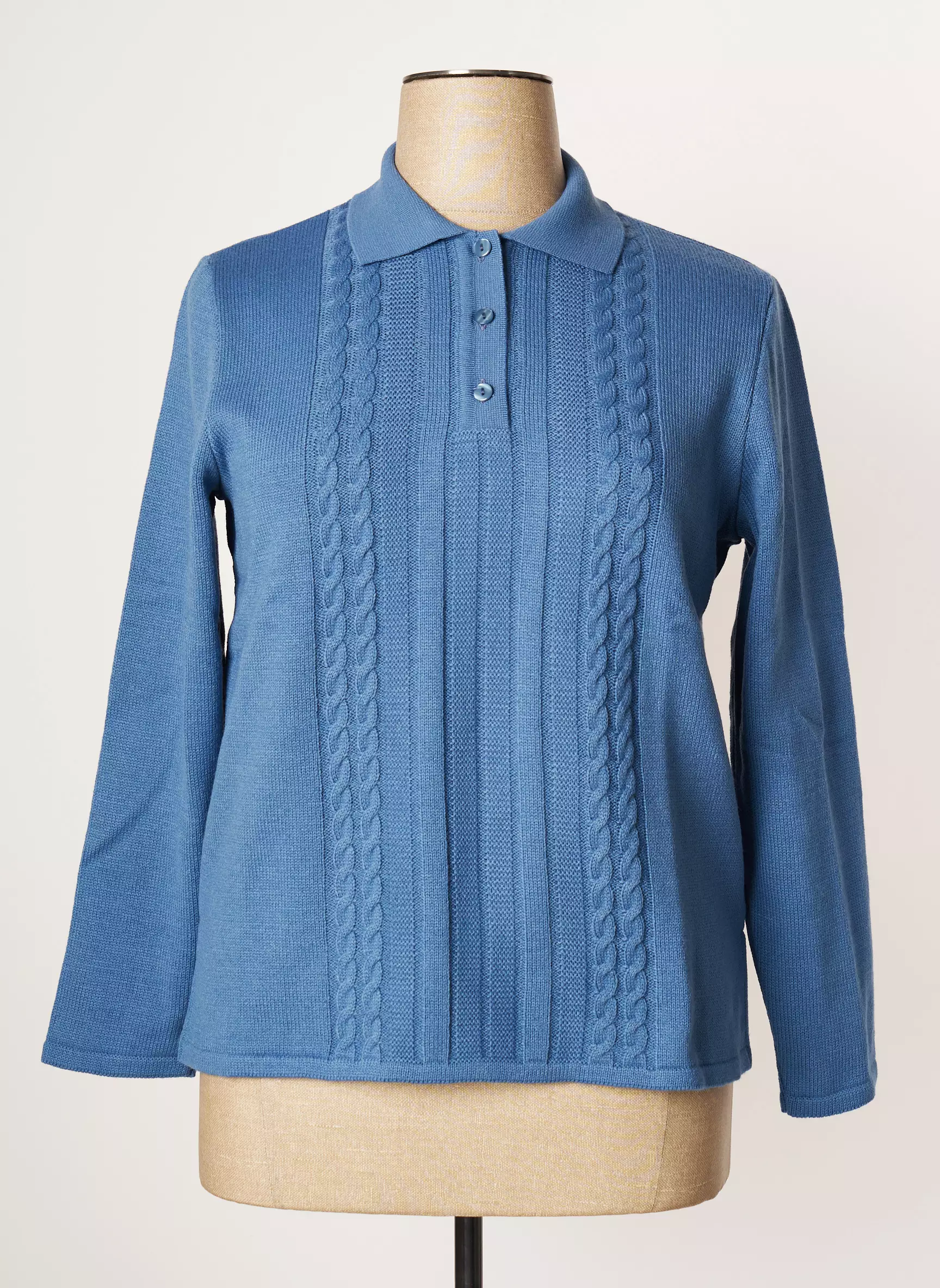 Eleane Pulls Femme couleur bleu