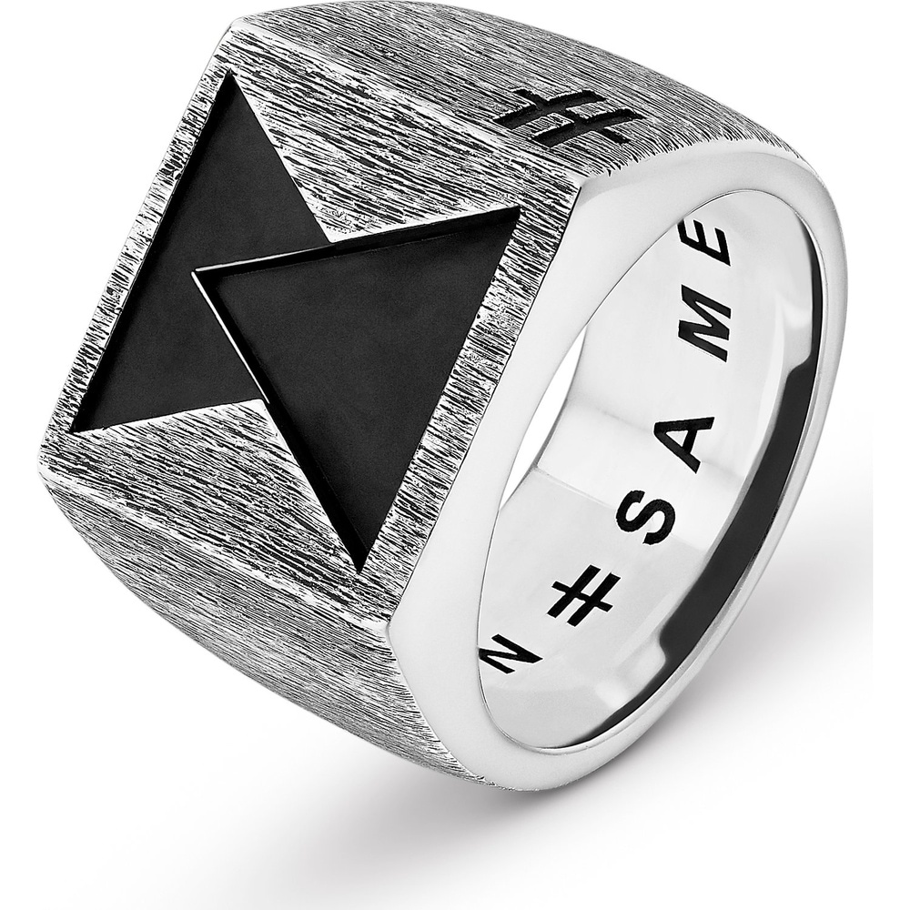 UN SAME Bague pour hommes 925 Argent argent Bague