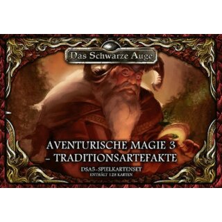 DSA5 Spielkartenset Aventurische Magie 3 Traditionsartefakte (DE)