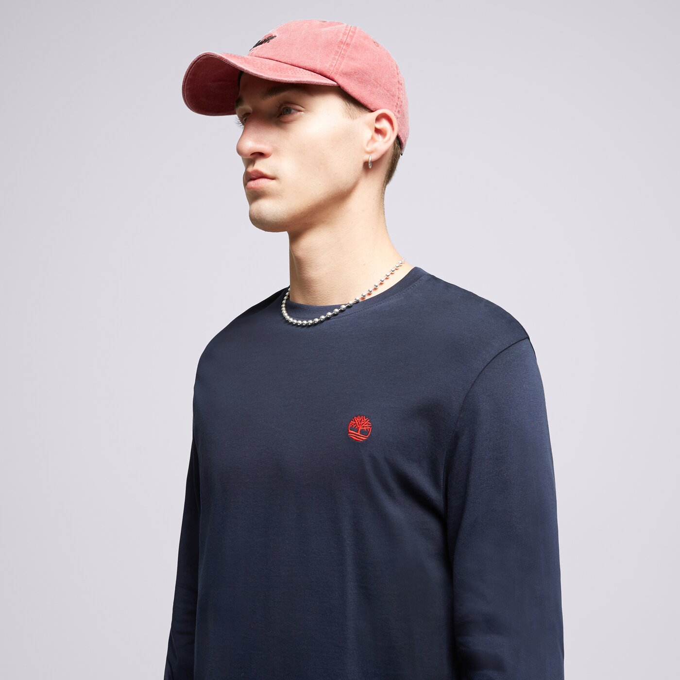 TIMBERLAND T-SHIRT LS DUNSTAN RIVER JERSEY CREW TEE SLIM Dunkelblau