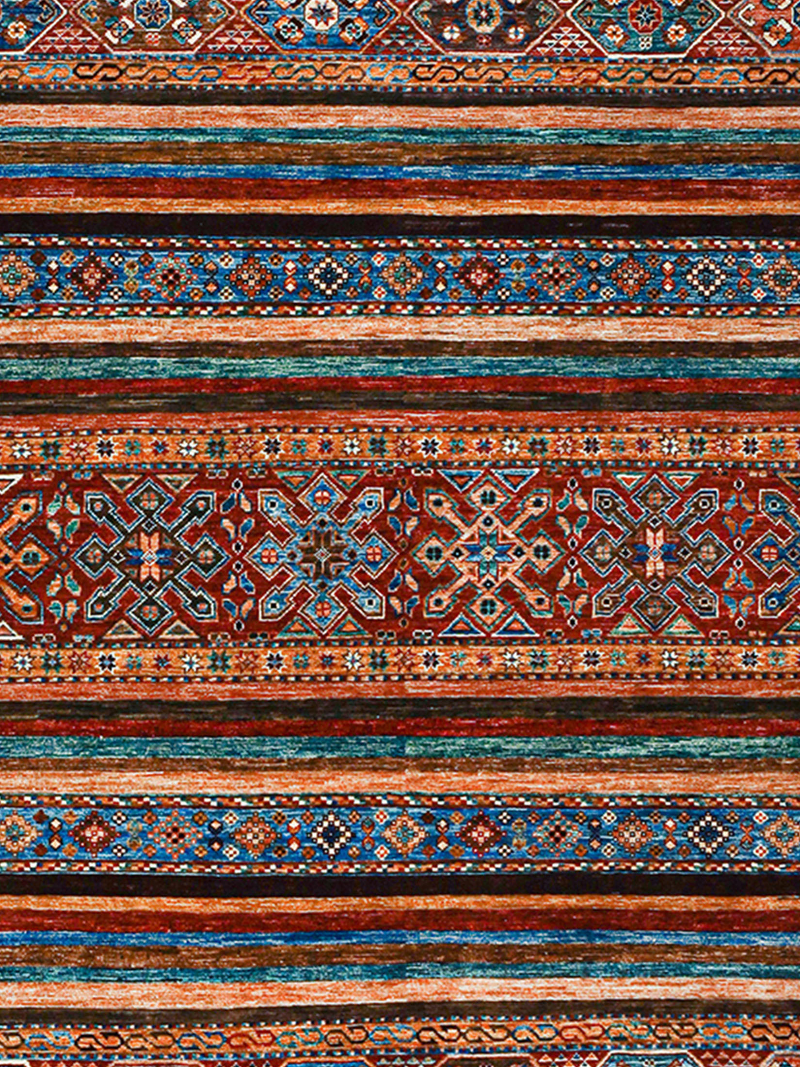 Chobi Schal ca. 305 x 252 cm, Unikat / Einzelstück