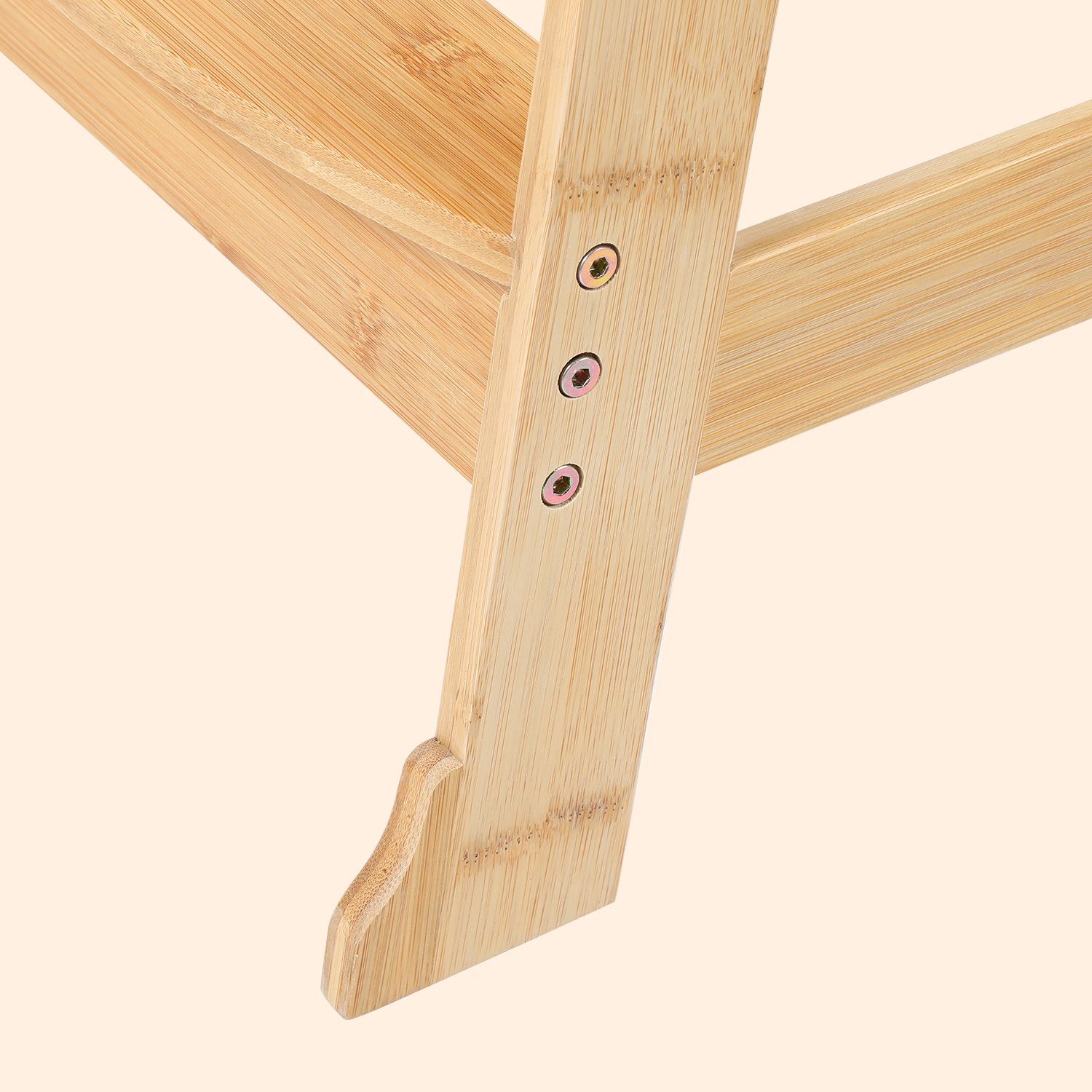 Lospitch Stehhilfe Lernturm für Baby Kindertisch Tritthocker mit Tafel