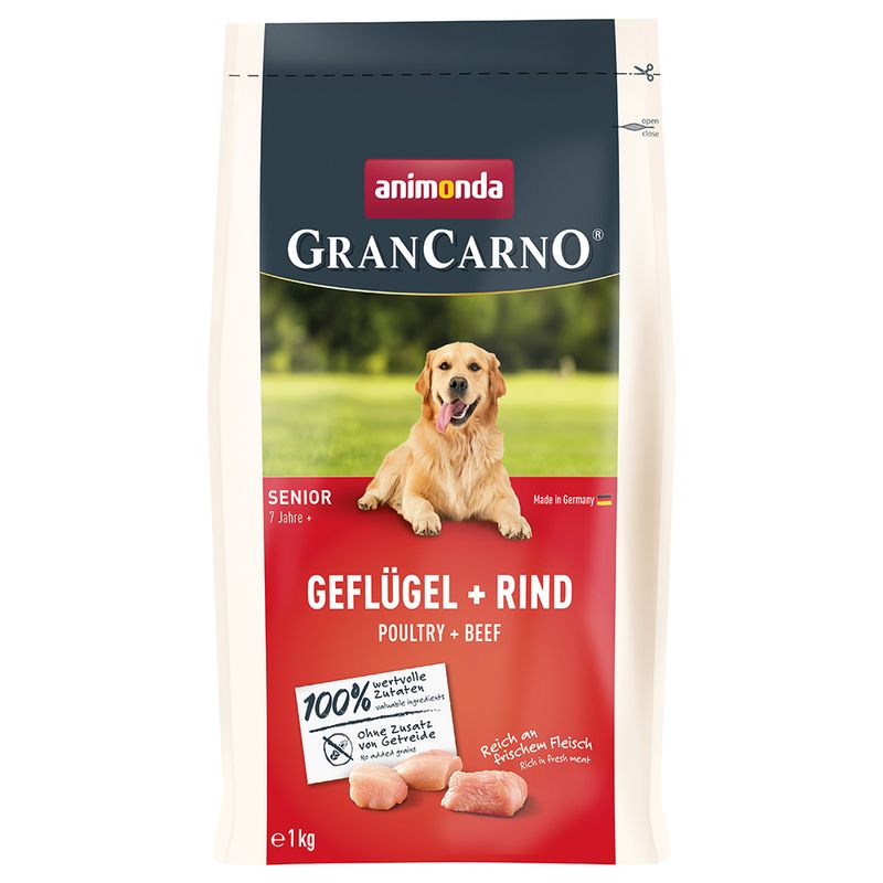 animonda GranCarno Senior Geflügel + Rind zu TOP-Preisen | bitiba
