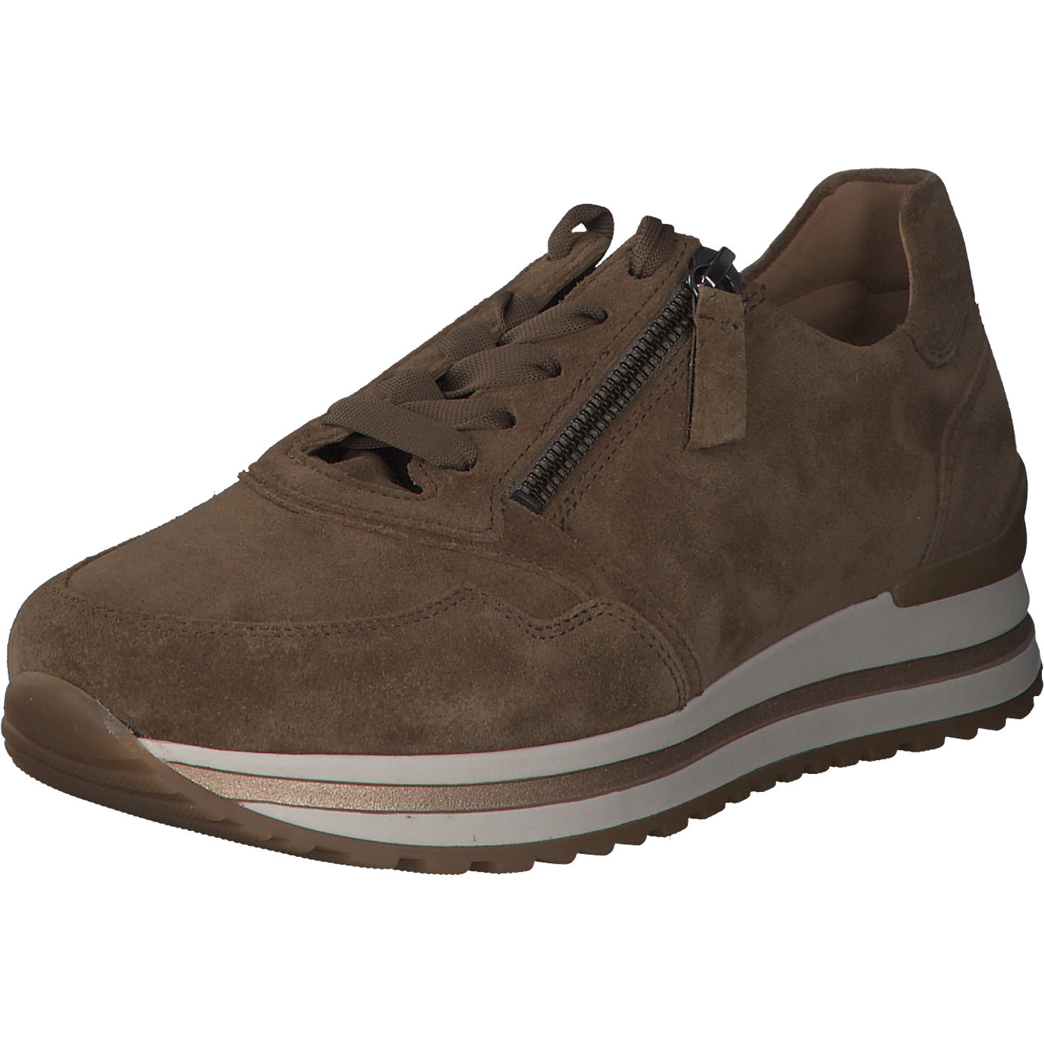 Gabor 26.528, Sneakers Low, Damen, Braun