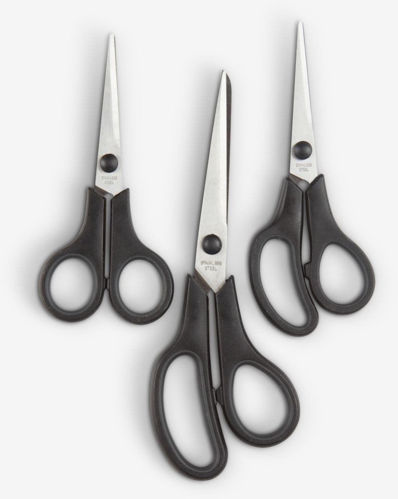 JOAKIM JOAKIM scissors 3 pcs/pack black