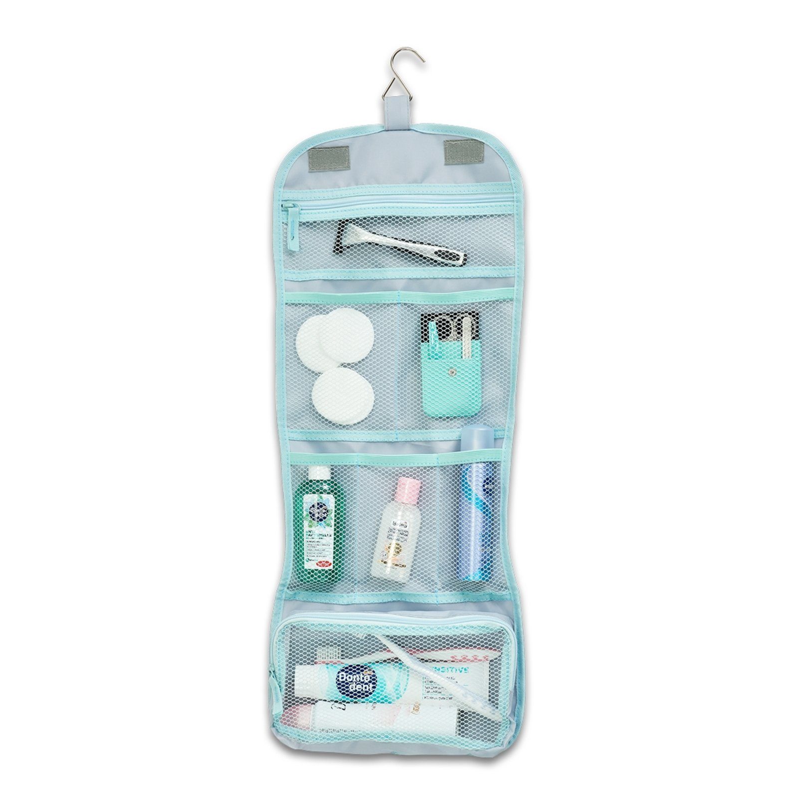 HTI-Living Kulturbeutel Kosmetik Multi Case 22 cm mit Aufhängung, Kulturbeutel Kosmetiktasche