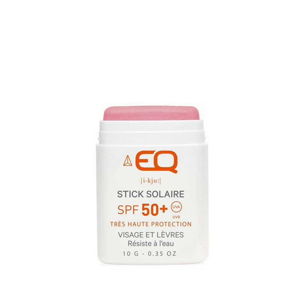 eq france STICK SOLAIRE COLORÉ SPF50+ - 10GR FRAMBOISE CREME SOLAIRE