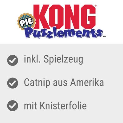 KONG Puzzlements Katzenspielzeug Pie
