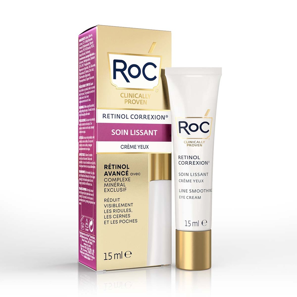 roc RoC Anti-Âge Crème Lissante Yeux 15ml Crème anti-âge