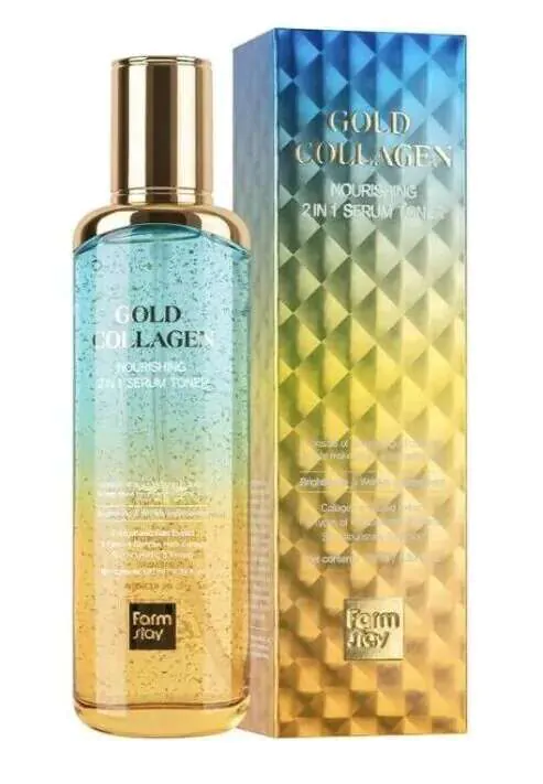 Farmstay Gold kolagen serum-tonik 2w1