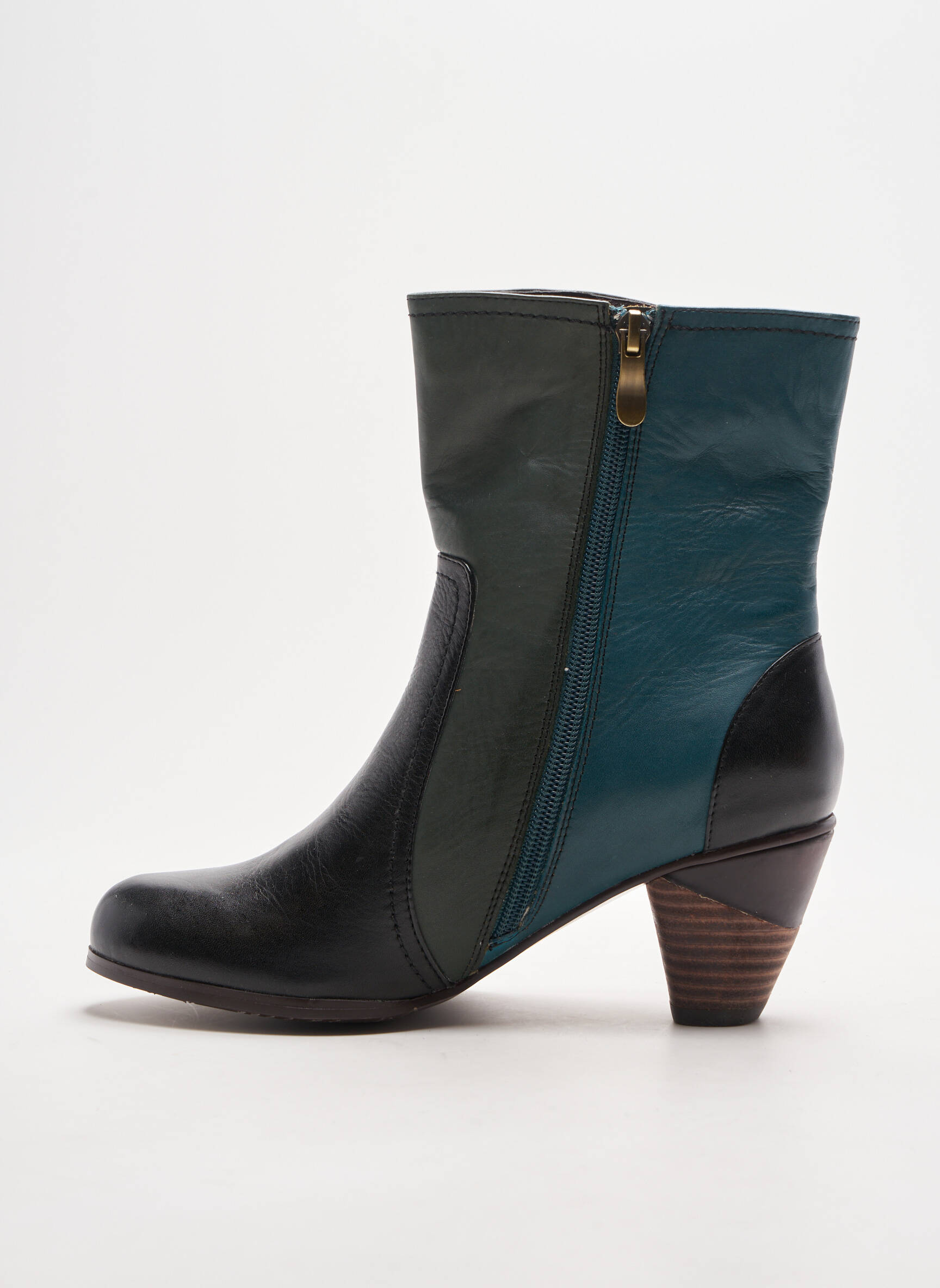 Laura Vita Bottines Femme couleur vert