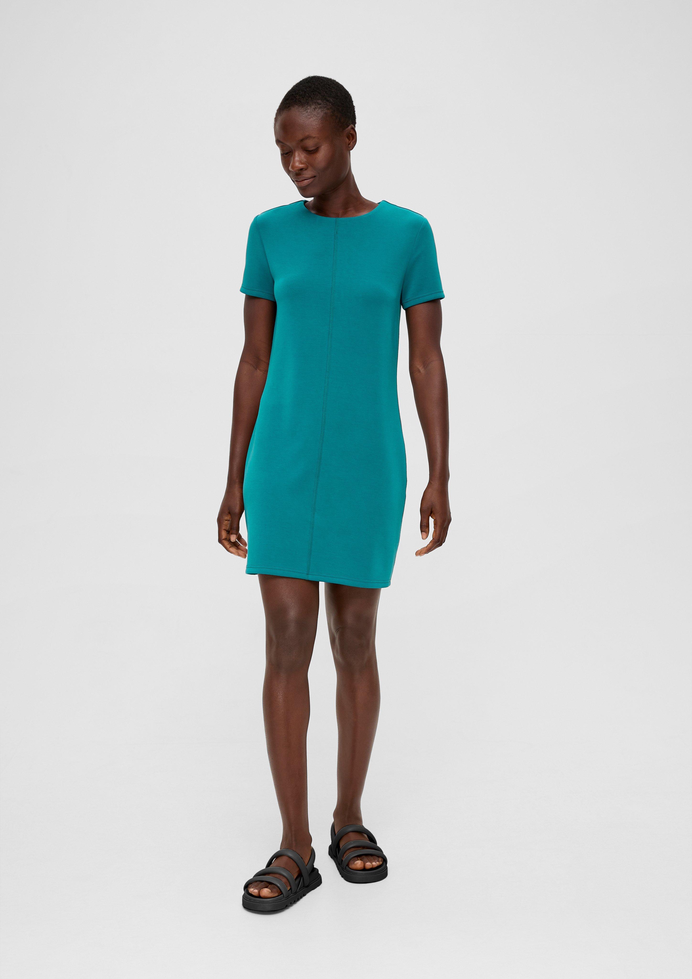 Minikleid mit Overlocknähten  2136386-6694